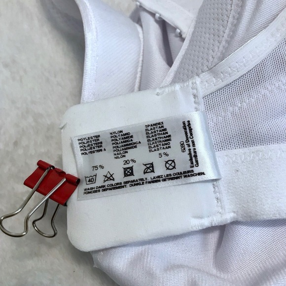 Glamorise NWOT White Unlined Bra Women 38B - Picture 9 of 9